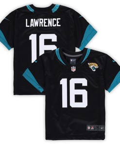 Trevor Lawrence Jacksonville Jaguars Preschool Game Jersey - Black