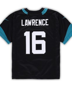 Trevor Lawrence Jacksonville Jaguars Preschool Game Jersey - Black