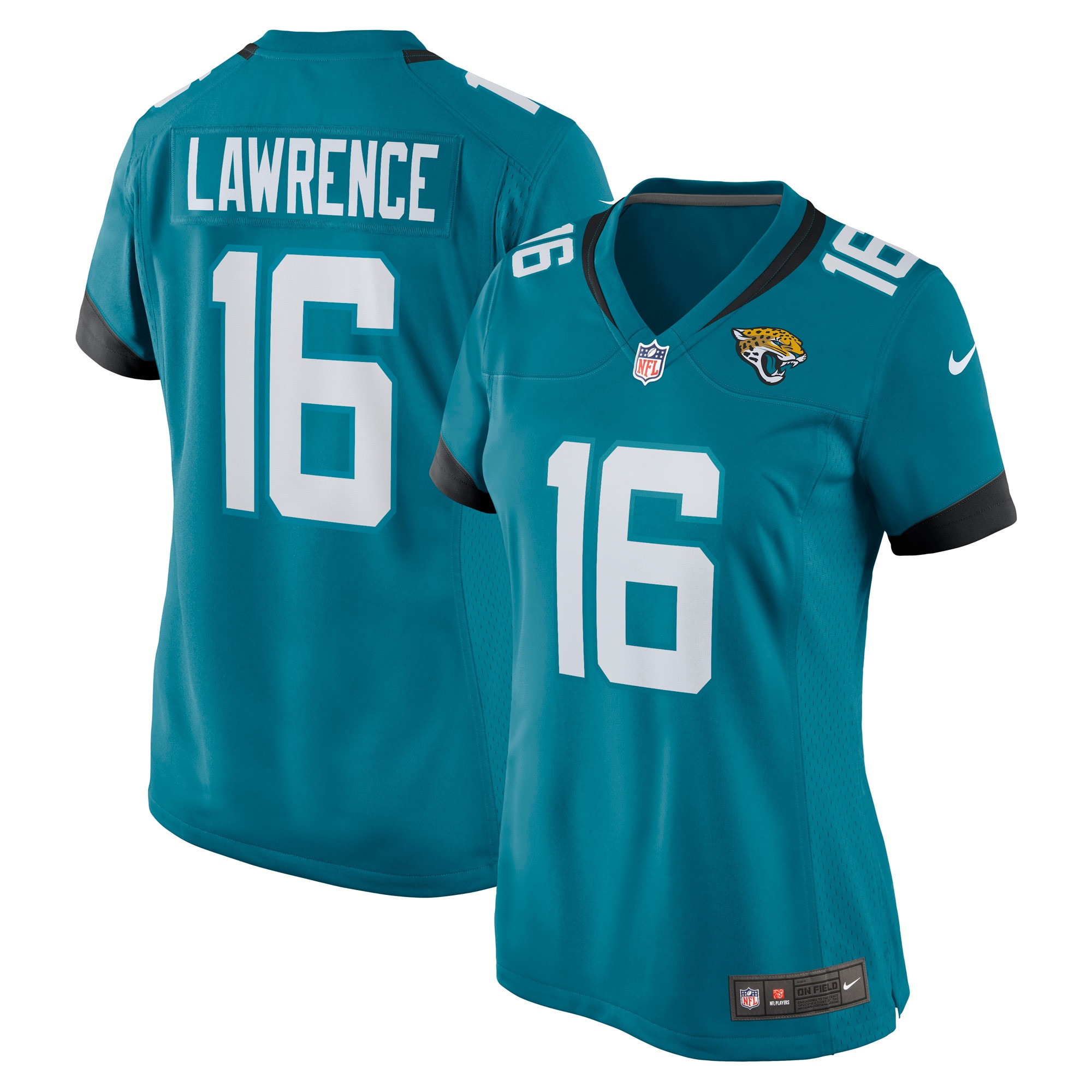 Trevor Lawrence Jacksonville Jaguars Womens Game Jersey Teal Nfl