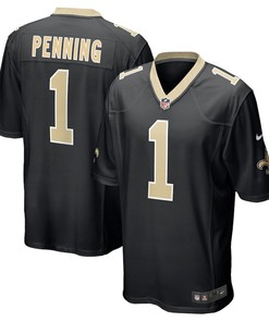 Trevor Penning 1 New Orleans Saints 2022 Draft First Round Pick Player Game Jersey In Black