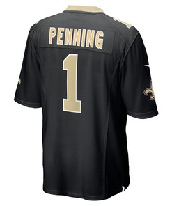 Trevor Penning 1 New Orleans Saints 2022 Draft First Round Pick Player Game Jersey In Black