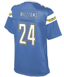 Trevor Williams Los Angeles Chargers Nfl Pro Line Womens Alternate Player Jersey - Powder Blue