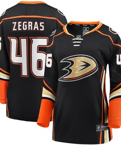 Trevor Zegras Anaheim Ducks Fanatics Branded Womens Home Breakaway Jersey - Black Nhl