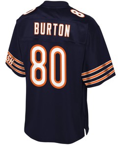 Trey Burton Chicago Bears Nfl Pro Line Youth Team Color Player Jersey - Navy