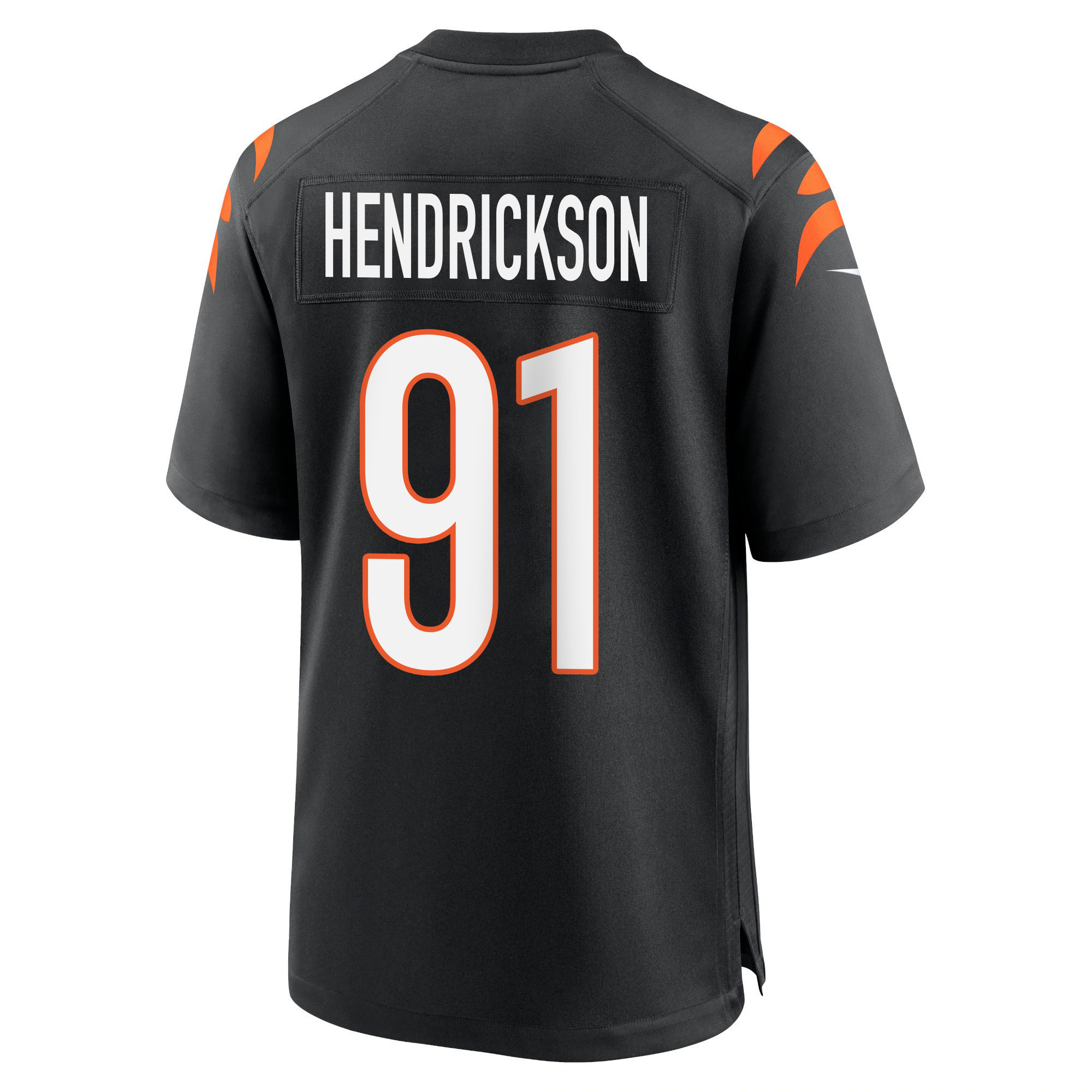 Trey Hendrickson 91 Cincinnati Bengals Super Bowl LVII Champions Men Game Jersey - Black
