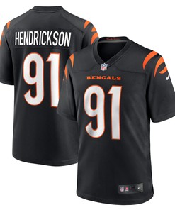 Trey Hendrickson Cincinnati Bengals Team Game Jersey - Black Nfl