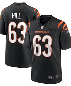 Trey Hill Cincinnati Bengals Game Jersey - Black Nfl