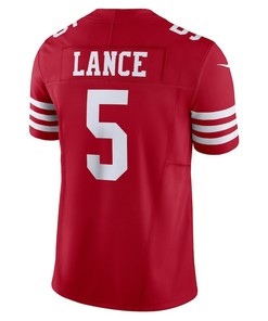Trey Lance 5 San Francisco 49ers Vapor F.U.S.E. Limited Jersey - Scarlet