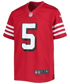 Trey Lance 5 San Francisco 49ers Youth Alternate Game Jersey - Scarlet