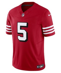 Trey Lance 8 San Francisco 49ers Vapor F.U.S.E. Limited Alternate 1 Jersey - Scarlet