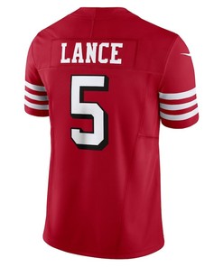 Trey Lance 8 San Francisco 49ers Vapor F.U.S.E. Limited Alternate 1 Jersey - Scarlet