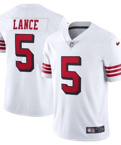 Trey Lance San Francisco 49ers Alternate 2 Vapor Limited Jersey White Nfl