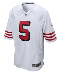 Trey Lance San Francisco 49ers Alternate Game Jersey - White