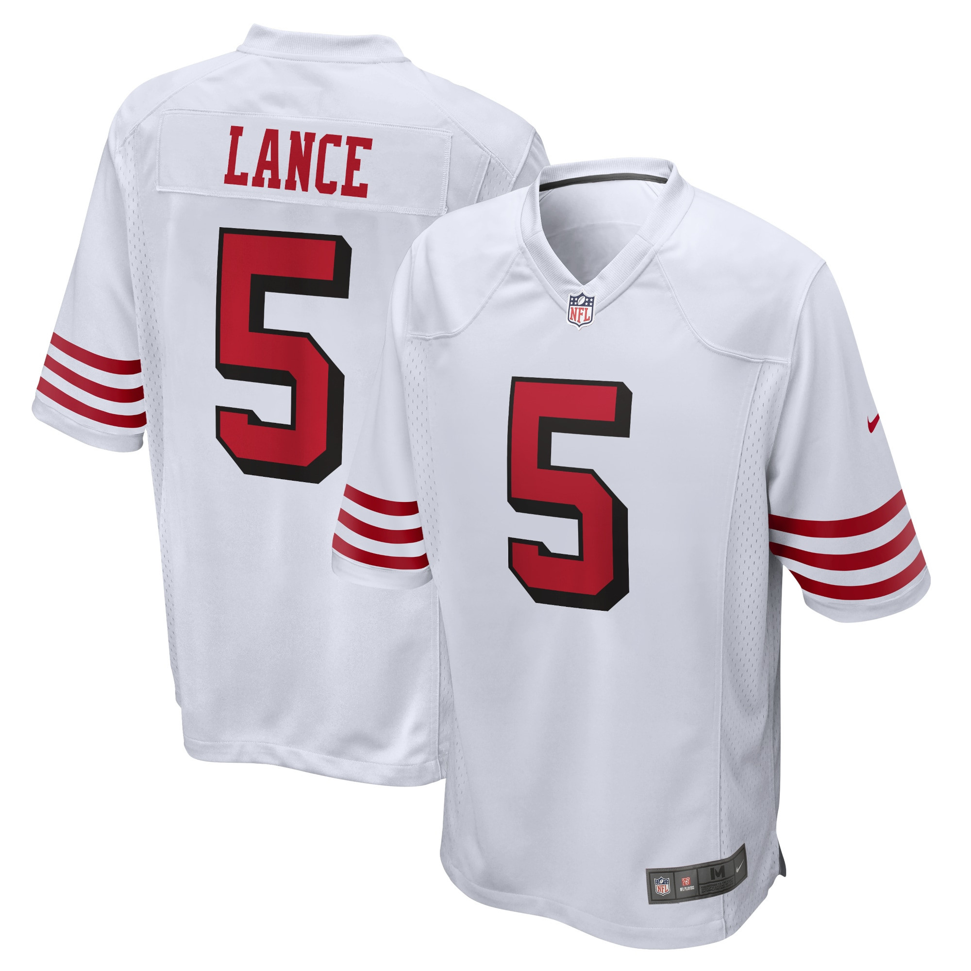 Trey Lance San Francisco 49ers Alternate Game Jersey - White Nfl