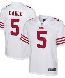 Trey Lance San Francisco 49ers Game Jersey - White Nfl