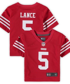 Trey Lance San Francisco 49ers Infant Player Game Jersey - Scarlet Nfl