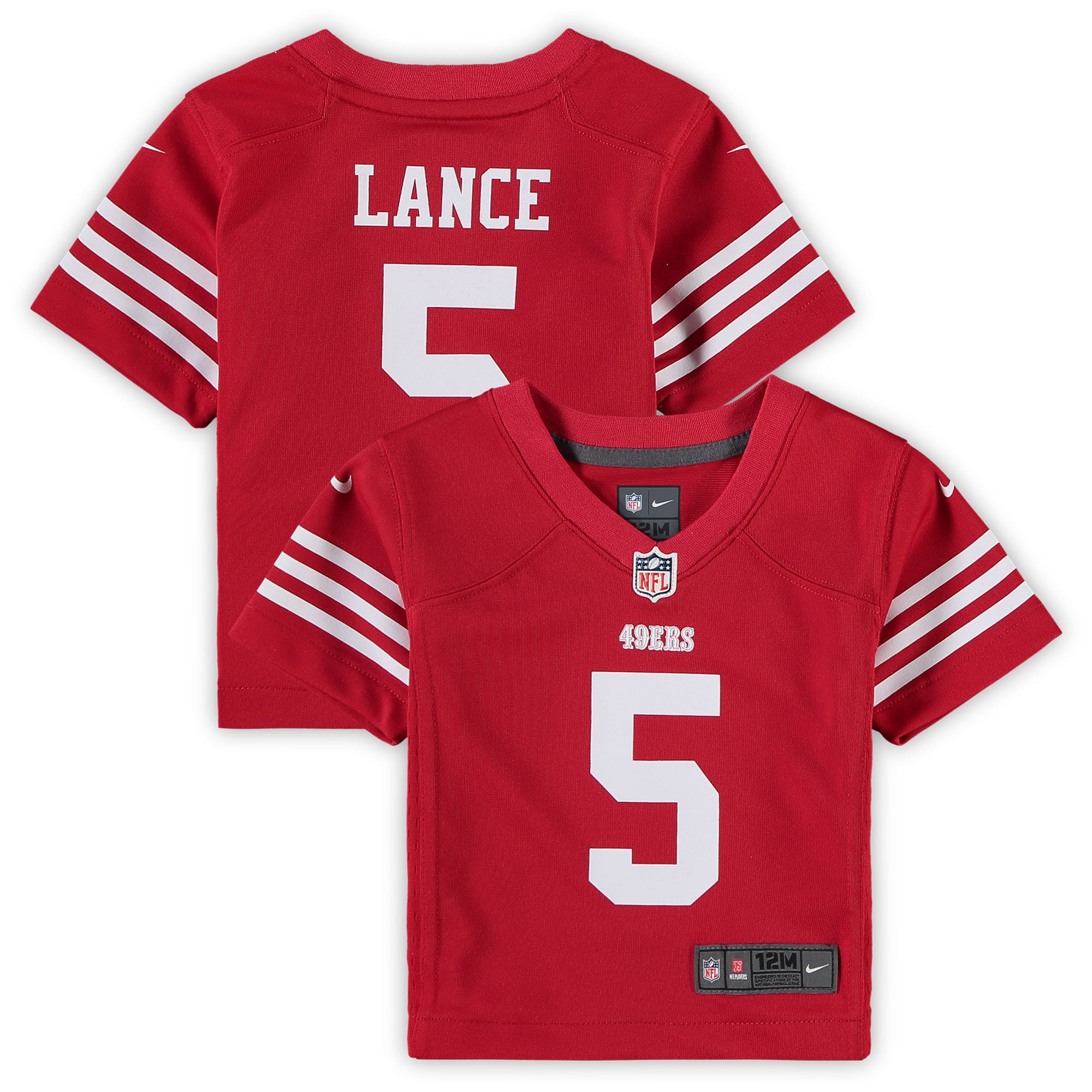 Trey Lance San Francisco 49ers Infant Player Game Jersey - Scarlet Nfl