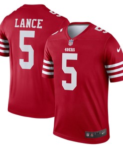 Trey Lance San Francisco 49ers Legend Jersey - Scarlet Nfl
