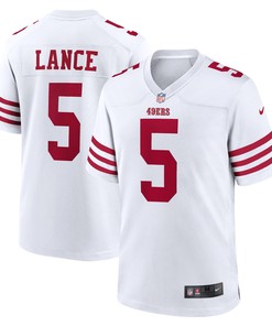 Trey Lance San Francisco 49ers Player Game Jersey - White Nfl