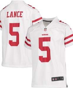 Trey Lance San Francisco 49ers Player Game Jersey - White Nfl