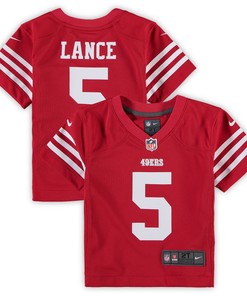 Trey Lance San Francisco 49ers Toddler Game Jersey - Scarlet Nfl