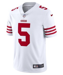 Trey Lance San Francisco 49ers Vapor Limited Jersey - White