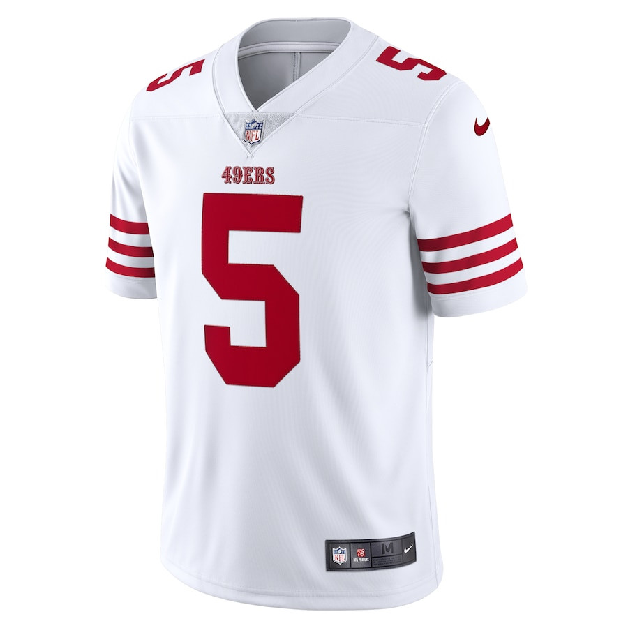 Trey Lance San Francisco 49ers Vapor Limited Jersey - White