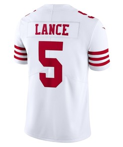 Trey Lance San Francisco 49ers Vapor Limited Jersey - White