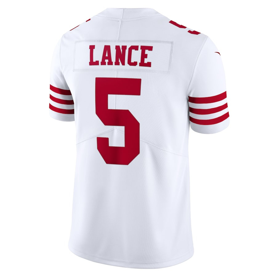 Trey Lance San Francisco 49ers Vapor Limited Jersey - White