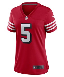 Trey Lance San Francisco 49ers Women's Alternate Game Player Jersey - Scarlet