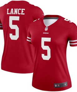 Trey Lance San Francisco 49ers Womens Legend Player Jersey - Scarlet Nfl
