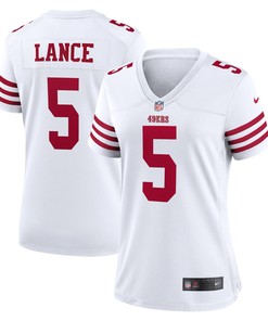 Trey Lance San Francisco 49ers Womens Player Game Jersey - White Nfl