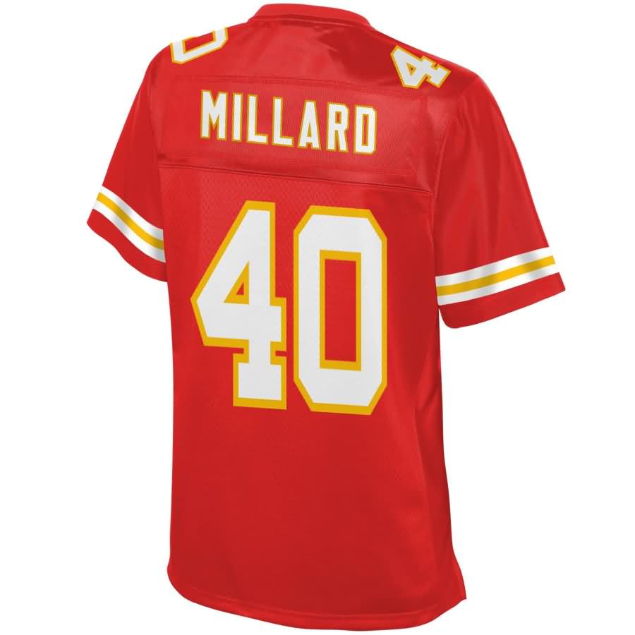 Trey Millard Kansas City Chiefs Nfl Pro Line Womens Player Jersey - Red