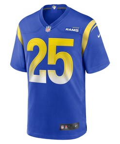 Trey Ragas Los Angeles Rams Game Player Jersey - Royal