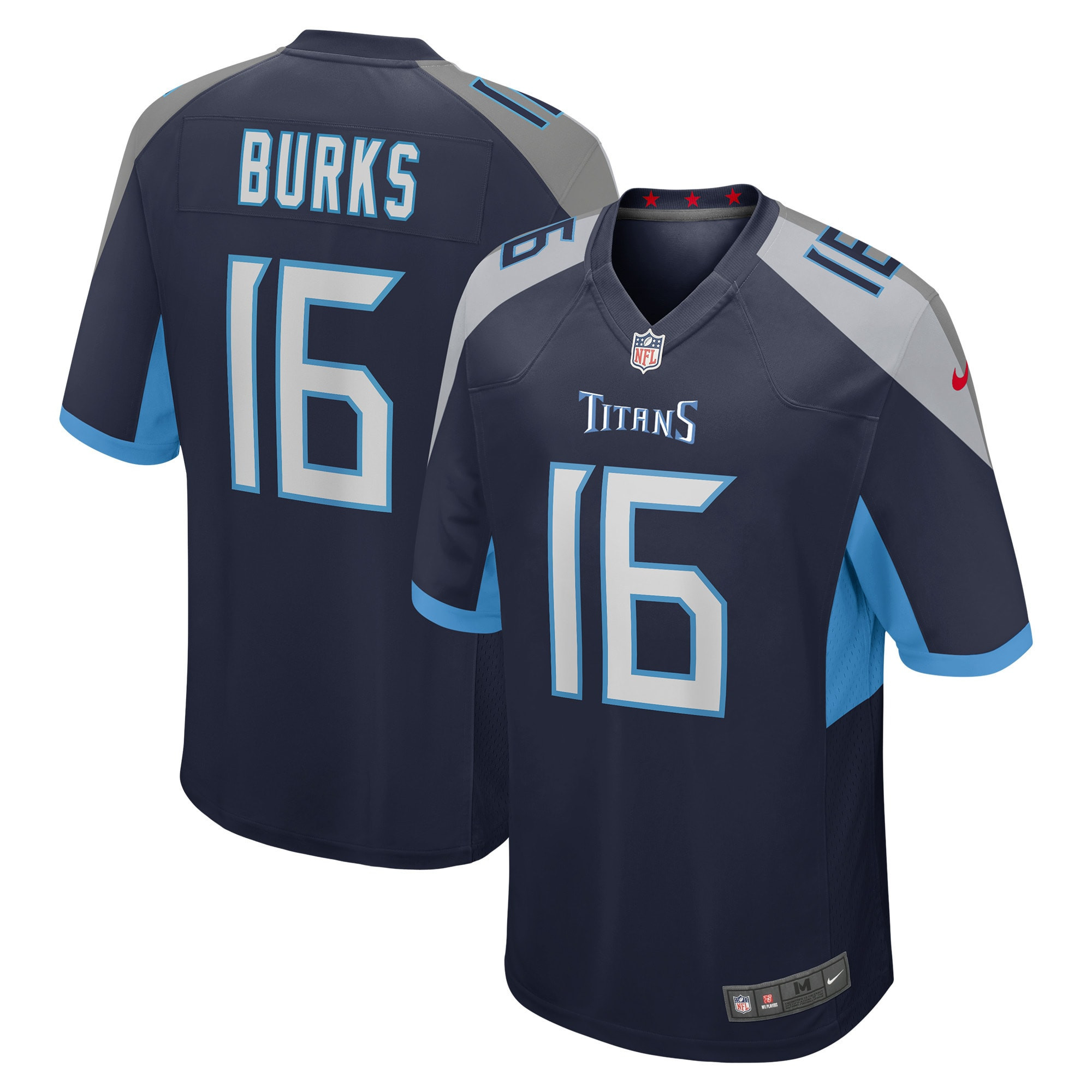 Treylon Burks Tennessee Titans 2022 Nfl Draft First Round Pick Game Jersey - Navy Nfl
