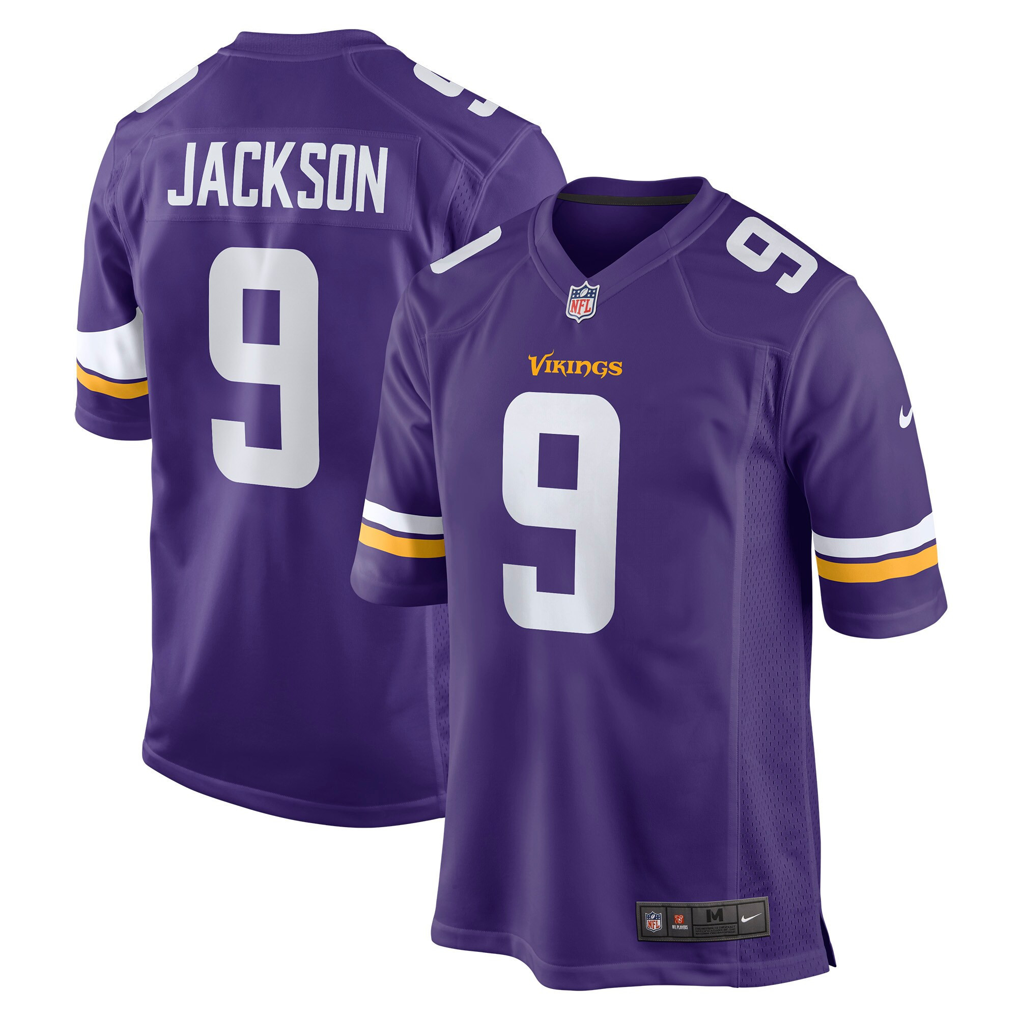 Trishton Jackson Minnesota Vikings Game Jersey - Purple Nfl