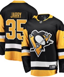 Tristan Jarry Pittsburgh Penguins Fanatics Branded Breakaway Player Jersey - Black Nhl