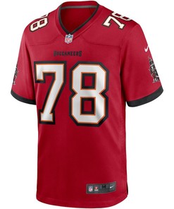 Tristan Wirfs 78 Tampa Bay Buccaneers Player Game Jersey - Red