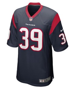 Tristin McCollum Houston Texans Game Player Jersey - Navy