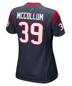 Tristin McCollum Houston Texans Women's Game Player Jersey - Navy