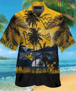 Tropical West Virginia Mountaineers Wvu Hawaiian Shirt