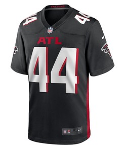 Troy Anderson 44 Atlanta Falcons Player Game Jersey - Black