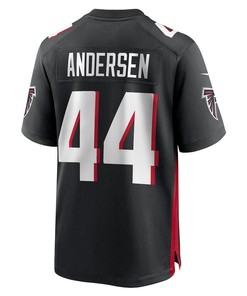 Troy Anderson 44 Atlanta Falcons Player Game Jersey - Black