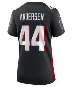 Troy Anderson Atlanta Falcons Women's Player Game Jersey - Black