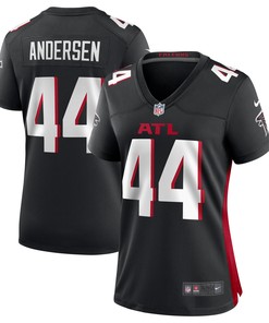Troy Anderson Atlanta Falcons Womens Player Game Jersey - Black Nfl