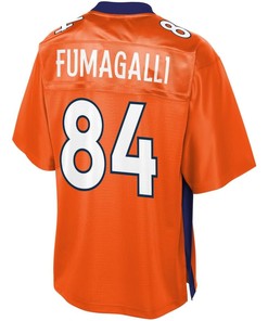 Troy Fumagalli Denver Broncos Nfl Pro Line Player Jersey - Orange
