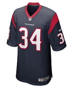 Troy Hairston Houston Texans Game Player Jersey - Navy