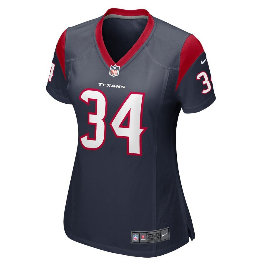 Troy Hairston Houston Texans Women's Game Player Jersey - Navy
