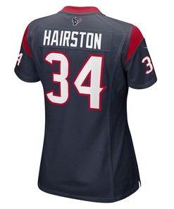 Troy Hairston Houston Texans Women's Game Player Jersey - Navy