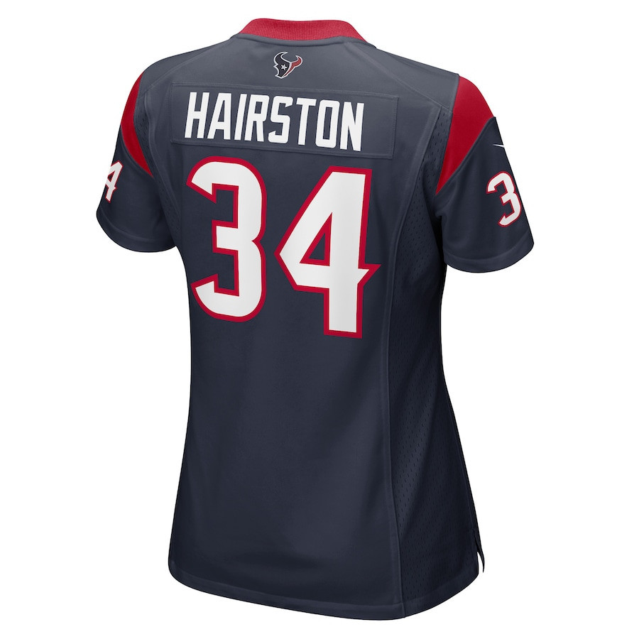 Troy Hairston Houston Texans Women's Game Player Jersey - Navy